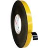 KLEBESHOP24 Lohmann Duplocoll 5016 | Nastro adesivo di montaggio professionale | nero | doppio lato | forte adesivo | 0,5 mm di spessore / 15 mm x 50 m