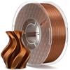 ELEGOO Filamento Seta PLA 1,75 mm Rame 1 KG, Silk PLA Filamento per Stampante 3D Precisione dimensionale +/- 0,02 mm Filamento di Stampa 3D Adatto alla maggior parte delle Stampanti 3D FDM