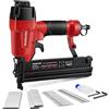 WORKPRO Chiodatrice Pneumatica 2 in 1, 18GA 9040/F50 Sparachiodi Aria Compressa max 7,1 bar con 400 Chiodi e 300 Graffette, Adatto per la fabbricazione di mobili, decorazione d'interni ecc
