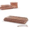 Heimfleiss® Filo di ferro ramato 1,0 x 100-160 mm (250 pezzi) - filo zincato rivestito di rame - legacci con occhiello per pinze per tiralegacci - legacci per chiusura sacchi