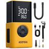 AstroAI Compressore Aria Portatile, Mini Compressore Portatile Auto, Pompa d'Aria per Bicicletta, Gonfiatore per Ruote Auto con Luce LED, Motociclette, Palloni