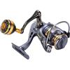 Stylebest Mulinello da Spinning Ad Alta velocità con Struttura in Lega di Alluminio per la Pesca in Mare, Impugnatura Intercambiabile per Tutti i Livelli di abilità, Design Resistente e Leggero