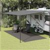 Mandloder Mangloder Tappeto per tenda blu grigio, 200 pezzi, in polietilene, resistente alle intemperie, leggero, pieghevole, robusto, per campeggio, giardino, terrazze, avventure all'aperto