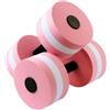 Accarugty Manubri galleggianti, per allenamenti in piscina, pesi leggeri in EVA, per aerobica in acqua, attrezzature di resistenza per le articolazioni, per nuoto e fitness (verde erba)