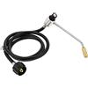YLUPVT Tubo Adattatore for propano da 6 Piedi Convertitore da 1 lb a 20 lb con regolatore di Pressione della Stufa 5430 Sostituzione for stufe a propano