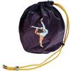 JunZheHub Borsa per Il Trasporto della Palla da Ginnastica Ritmica, Accessorio Leggero con Copertura Protettiva Portatile per Esercizi in Palestra, per, Viola