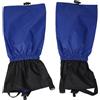 LatoYard Ghette da trekking impermeabili e resistenti, protezioni da neve per stivali, antivento, con cinturino in TPU per alpinismo e sci, 45,7 cm (nero)