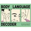 Martin Brooks Body Language Decoder (Cards) Magma for Laurence King