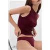 Intimissimi Brasiliana Senza Cuciture In Microfibra Ultra Light Bordeaux
