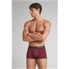 Intimissimi Boxer In Microfibra Con Logo Bordeaux