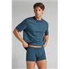 Intimissimi Boxer In Cotone Mercerizzato Filo Premium Azzurro