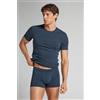 Intimissimi Boxer In Soft Silk Blu