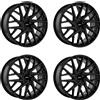 Oxigin 4 Cerchi Oxigin 28 Oxmove 8.5x19 ET30 5x114.3 SWM per Citroën C4 Aircross C-Cros
