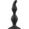 Giocattoli dipendenti plug anale sessuale 12cm nero 1 St