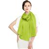 RIIQIICHY Foulard Sciarpa Seta Donna Pashmina Blu Leggera Stola Scialle Cerimonia Abito da Sera Elegante Sposa