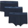 Emporio Armani Underwear - Confezione da 3 Fasce con Logo Core Trunks, Blu Marino, Taglia S