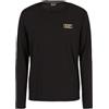 EA7 Emporio Armani T-SHIRT Uomo Manica Lunga 7M000008AF10170 8058997960373-3XL Nero 3XL