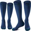 CAMBIVO 2 Paia Calze Compressione Graduata Donna e Uomo, Calze a Compressione 20-30mmHg, Gambaletto Compression Socks Elastiche per Circolazione Gambe, Sport, Trail Running, Viaggio Aereo