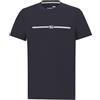Harmont & Blaine T-Shirt Manica Corta con Stampa Logo 3D IRL232021055 Blu Scuro Blu