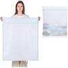OTraki 1 Pezzi Sacchetti Lavatrice Biancheria,70 x 90 cm Sacchetti Rete Biancheria con Cerniera Nascosta,Retina Borse per Lavatrice Riutilizzabile per Delicati Camicie,Biancheria Intima,Vestiti