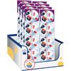 Generic Confettura Light Frutti di Bosco Monodose 4x20g - Senza Zuccheri Aggiunti - Porzioni Singole per Colazione, Bar e Hotel - Box 4/8/12 Confezioni (8 BOX)