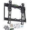 Maclean MC-942 - Supporto per TV LCD LED OLED QLED al plasma Slim TV da 13-42, fino a 25 kg max. VESA 200 x 200
