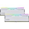 KLEVV CRAS V DDR5 RGB 32GB (2x 16GB) 6000MT/s CL28 Gaming Memory RAM kit XMP 3.0 High Performance Overclocking 28-36-36-76, gioco più veloce con CL28 ultra basso