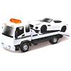 Burago Bburago STR. Fire Tow Truck W Jaguar F-Type R 1:43