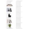 BDW Libreria moderna, altezza 180 cm, 6 ripiani, 35 x 30 cm, ideale per ufficio e soggiorno modello: 6P