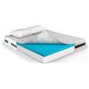 MUUN - EOS, Materasso Matrimoniale 160x200 Memory Foam con 2 Cuscini Inclusi, Alto 25 cm | Ortopedico, Antiacaro, Anallergico | Confezionato Sottovuoto | Garanzia 20 Anni