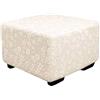 PLCIVSA Copri pouf Fodera Poggiapiedi Quadrato 30×30 33×33 60×60 70×70 80x80 Copertura Ottomana,Copripouf con Fondo Elastico,Traspirante e Morbido Elastico per Sgabello Protettivo(Color3,35x35cm/14x14in)