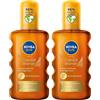 NIVEA Sun Carotene Spray olio solare, 200 ml (Confezione da 2)