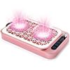 ANBEISTEE Collettore Polvere Unghie, 2000PA Professionale per Collettore di Polvere Unghie Tecnologia Unghie, con 45 Fogli di Filtro Monouso, per Manicure a Salone Unghie & Home DIY, Rosa