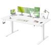 VASAGLE Scrivania Regolabile in Altezza, 180 x 80 cm, Porta USB-C