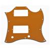 KAISH American Standard SG - Battipenna integrale per chitarra USA, SG speciale, arancione, 3 strati