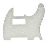 KAISH Tele Style Pickguard Plettri per chitarra Guardia Scratch Plate con Mini Humbucker Pickup Foro per Tele/Telecaster Perla invecchiata