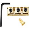 Musiclily 42mm Chitarra Capotasto Bloccacorde Locking Nut per Chitarra Elettrica Tremolo Ponte Floyd Rose, Dorato