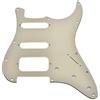 KAISH 11 fori moderni Strat HSS battipenna 2- vite angolo rotondo Humbucking pickup montaggio adatto American Fender Strat crema 3 strati
