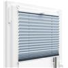 KS Handel 24 Tenda plissettata con staffa di fissaggio (azzurro, 115x200 cm)