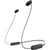 Sony WI-C100 Auricolare Wireless In-ear Musica e Chiamate Bluetooth Nero