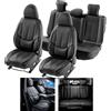 VEVOR Coprisedili VEVOR, coprisedili universali per auto, sedili anteriori e posteriori, coprisedili in Pelle finta da 13 pezzi, design completamente chiuso, poggiatesta rimovibile e compatibile con gli airbag, auto, SUV