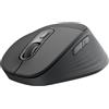 Logitech Signature Comfort Plus M850 L per uso professionale, per destrorsi, ottico, wireless RF e Bluetooth, 4000 DPI, grigio grafite