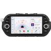 OEM Autoradio con schermo touchscreen, lettore multimediale, compatibile con FIAT TIPO EGEA dal 2015 al 2017, modello S4 (8 core, 4G, 32G)