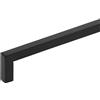 SOTECH Maniglia per mobili E8 Spaziatura dei fori 640 mm in acciaio inox nero opaco maniglia a barra/maniglia per ringhiera di SOTECH