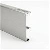 FIP Porte, Binario Porta Scorrevole Silver Portata 120 kg, Kit Alluminio Anodizzato, Fissaggio a Soffitto o Parete, Scorrimento Silenzioso, Misure da 120 a 300 cm, (140 cm, Mantovana Silver)