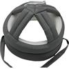 Tkidplw Cappello anti-caduta per anziani, casco di sicurezza per crisi epilettiche, previene lesioni alla testa, protezione completa della testa per anziani, comodo misto cotone regolabile, cappello di