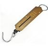 Toolzone MS066 50 kg Fishing Pocket Spring Balance Weighing scale - nero