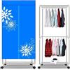 RajoNN Asciugatrice per Vestiti Stand Style per Interni, 220v/1000w Mini stendibiancheria Pieghevole con Timer da 180 Minuti, Appendiabiti, Guardaroba, Appendiabiti, Doppio Strato, Ampio