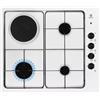 Electrolux EGL62821OW - Tavolo da cottura misto 55 cm, 4 luci bianche