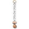 Elodie Details Clip per Succhietto Bambino Bambina - Catenella Portaciuccio & Reggiciuccio Universale - Senza BPA - Portasucchietto - Idea Regalo Nascita Neonato Unisex - Dalmatian Dots